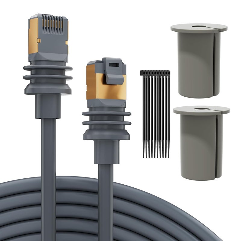 EAZUSE for Starlink Mini Ethernet Cable 50FT/15M, Star Link Gen 3 V4 Cable, Replacement Extension Cable 50FT/15M for Mini/Gen 3 Starlink Standard Waterproof - Image 1